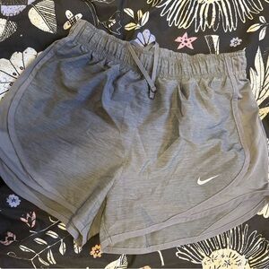Nike Women's Gray dri fit Athletic Shorts